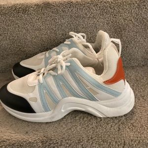 Worn Twice!  Like New WANTED Sneakers